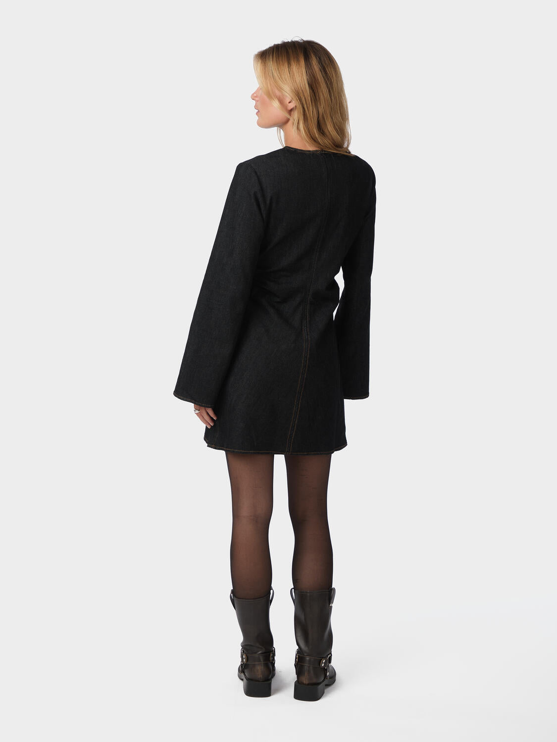 Jumari denimkjole - sort